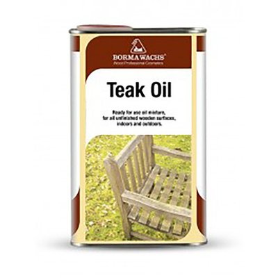 Масло тиковое Borma Wachs TEAK OIL, 0,1 л.(на розлив), Бесцветный, Шелковисто-матовый 55696 фото