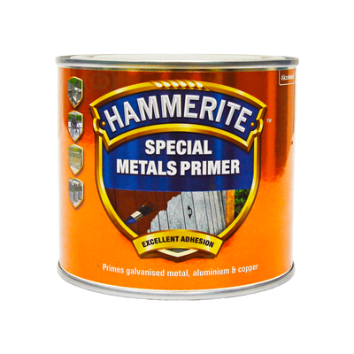 Грунт для цветных металлов и сплавов Hammerite Special Metals Primer, 0,5 л, Красный, Матовый 70251 фото