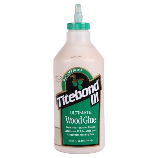 Клей для дерева Titebond III Ultimate Wood Glue, 1 кг, Світло-коричневий 6068 фото