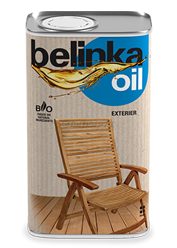 Просочення БІО для дерева Belinka Oil Exterier, 0,5 л, безбарвний, полуглянцевый 88392 фото
