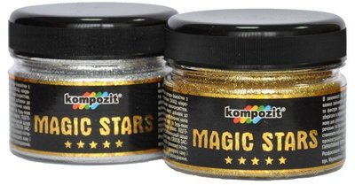 Декоративний глітер Kompozit Magic Stars, 60 гр, аметистовий, перламутровий 56326 фото