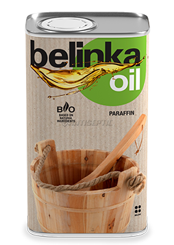 Олія парафінова для саун Belinka Oil Paraffin, 0,5 л, безбарвний, полуглянцевый 32166 фото