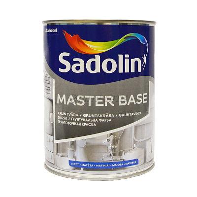 Грунт фарба Sadolin MASTER BASE, 1 л, білий 670925987 фото