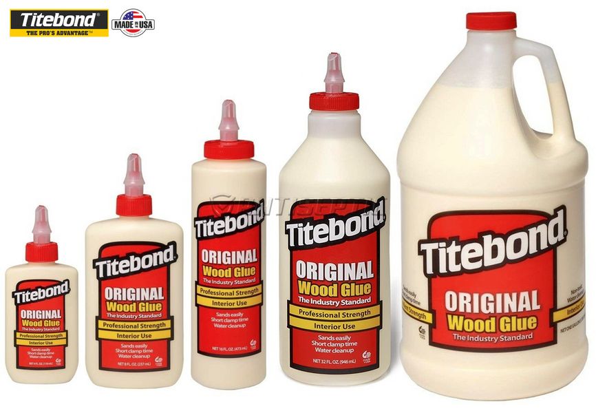 Клей профессиональный для дерева Titebond Original Wood Glue, 237 мл, кремовый 607933892 фото