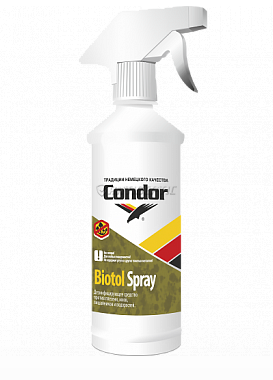 Средство против плесени, мхов , водорослей Condor Biotol Spray, 0,5 л (триггер) 39612 фото