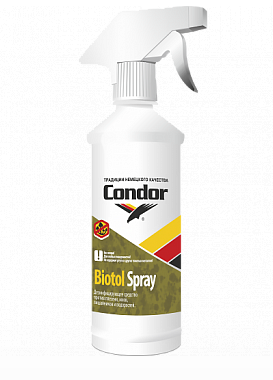 Засіб проти плісняви, мохів, водоростей Condor Biotol Spray, 0,5 л (тригер) 39612 фото