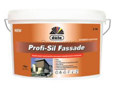 Фарба водно-дисперсійна фасадна модифікована силіконом Dufa Profi-Sil Fassad, 14 кг 39005 фото