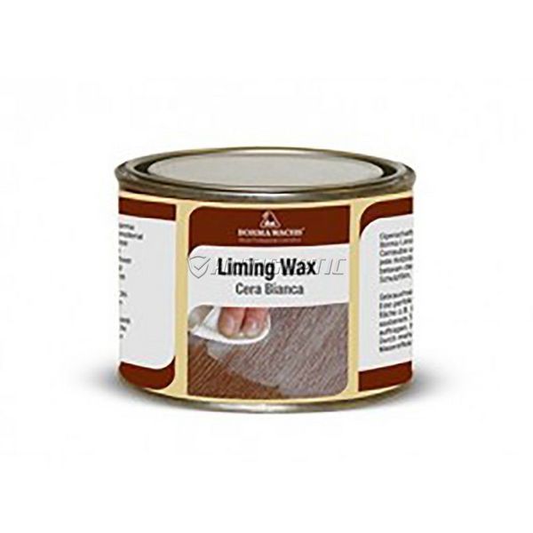 Воск белый Borma Wachs White Liming Wax, 0,3 л, белый, шелковисто-матовый 56729 фото