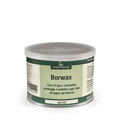 Натуральний віск для дерева BORWAX, 0,5 л 0380 фото