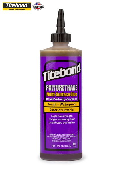 Клей полиуретановый Titebond Polyurethane Liguid Glue, 360 мл, бесцветный 41758 фото