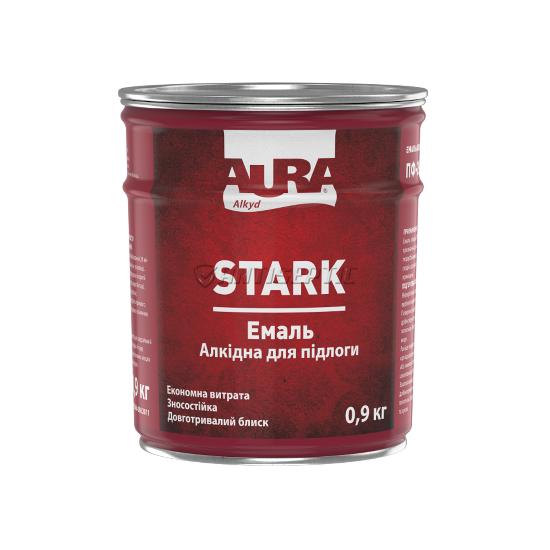 Емаль для підлоги Aura STARK, 0,9 кг, Жовто-коричневий 48113 фото