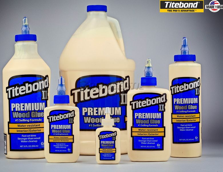 Клей для дерева Titebond II Premium Wood Glue, 37 мл, кремовый 60726078 фото