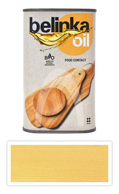 Просочення БІО для дерев'яної поверхні Belinka Oil Food Contact, 0,5 л, безбарвний, полуглянцевый 4675022547 фото