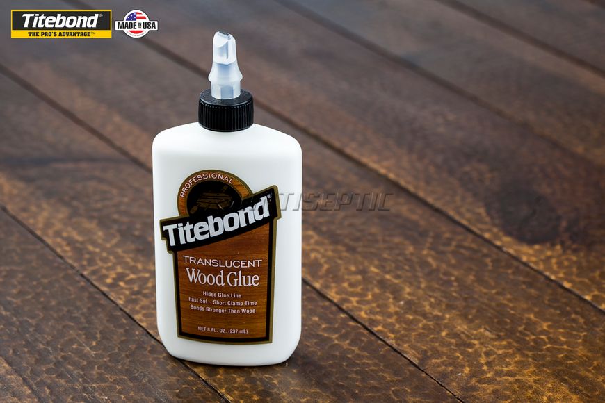 Клей для дерева Titebond Translucent Wood Glue, 237 мл, бесцветный 4175941760 фото