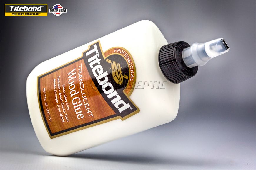 Клей для дерева Titebond Translucent Wood Glue, 237 мл, бесцветный 4175941760 фото