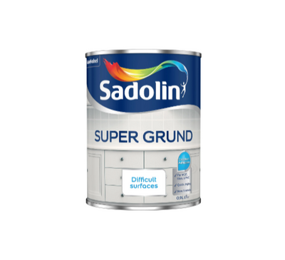 Ґрунтувальна фарба на водній основі Sadolin Super Grund для стін, стелі та складних поверхонь, 0,9 л, біла, матовий, BW 4740182478193 фото