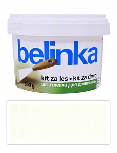 Шпаклівка кольорова для деревини Belinka, 0,35 кг, білий 4217724351 фото