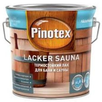Лак термостійкий Pinotex Lacker Sauna, 1 л, Білий, Матовий 75307 фото