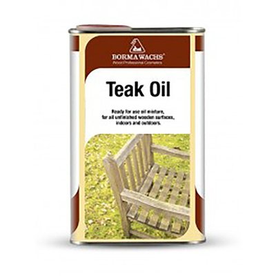 Масло тиковое Borma Wachs TEAK OIL, 0,1 л (на розлив), бесцветный, шелковисто-матовый 55696 фото