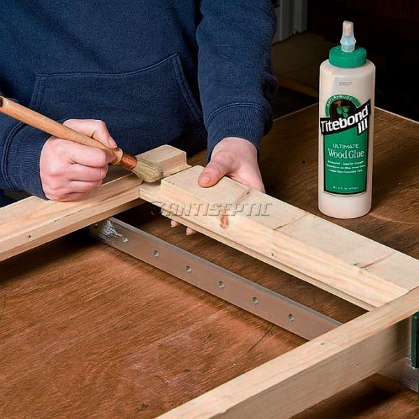 Клей для дерева Titebond III Ultimate Wood Glue, 118 мл, світло-коричневий 606842630 фото