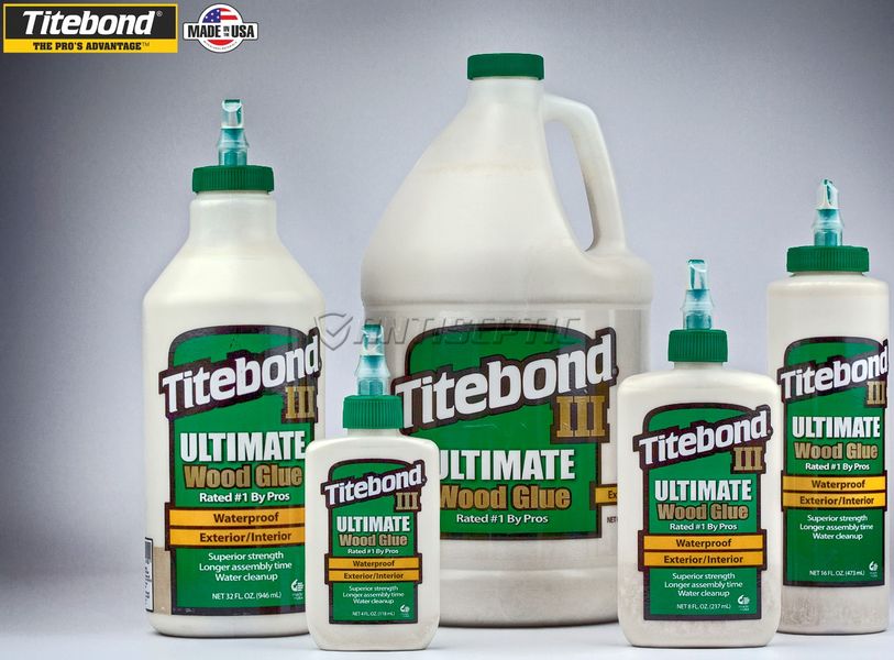 Клей для дерева Titebond III Ultimate Wood Glue, 237 мл, світло-коричневий 606832530 фото