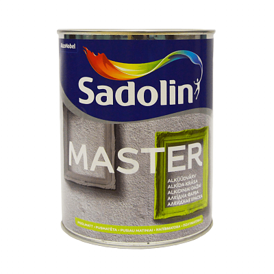 Фарба універсальна алкідна Sadolin Master 90, 1 л, білий 218955956 фото